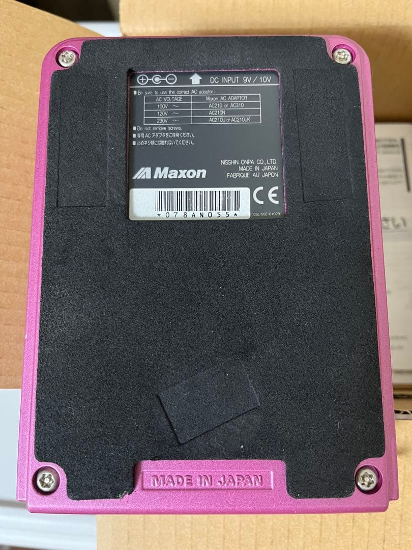 美品 MAXON AD999 エフェクター アナログディレイ