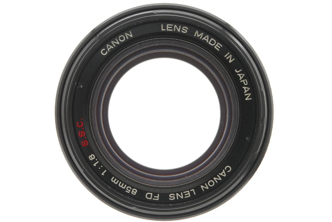 レンズ(単焦点) Canon FD s.s.c. 85mm f/1.8