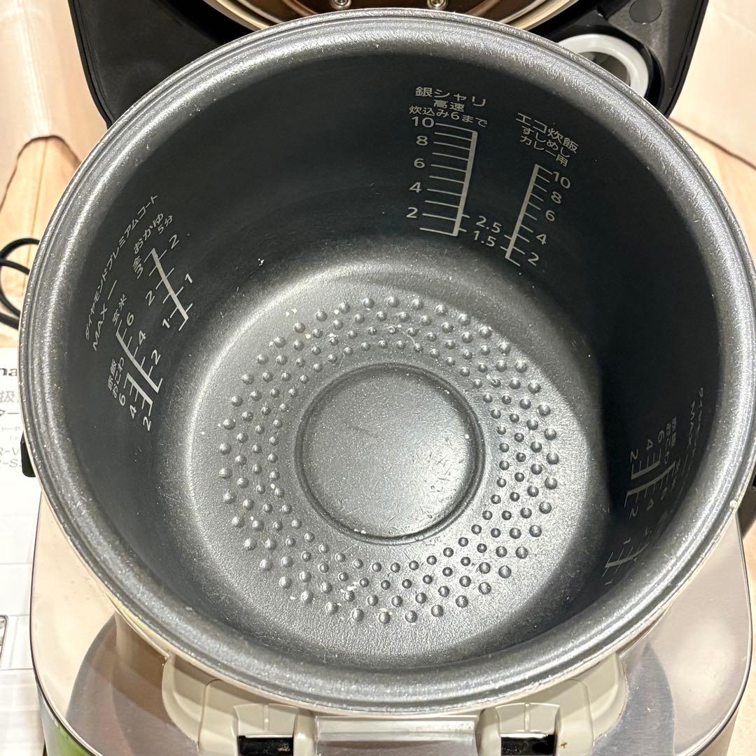 【ねこ】Panasonic 炊飯器 10合　SR-VSX181