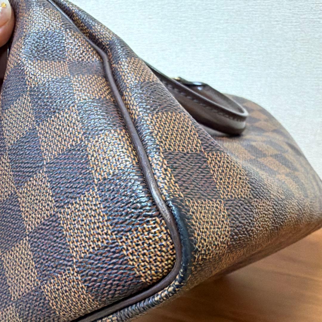 【値下げ】美品 LOUIS VUITTON ダミエ スピーディ25 ハンドバッグ