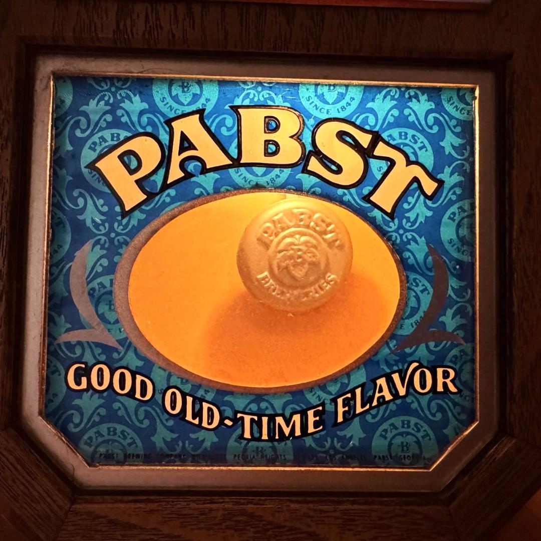 Pabst Blue Ribbon 振り子時計 壁掛け時計 ビンテージ パブスト