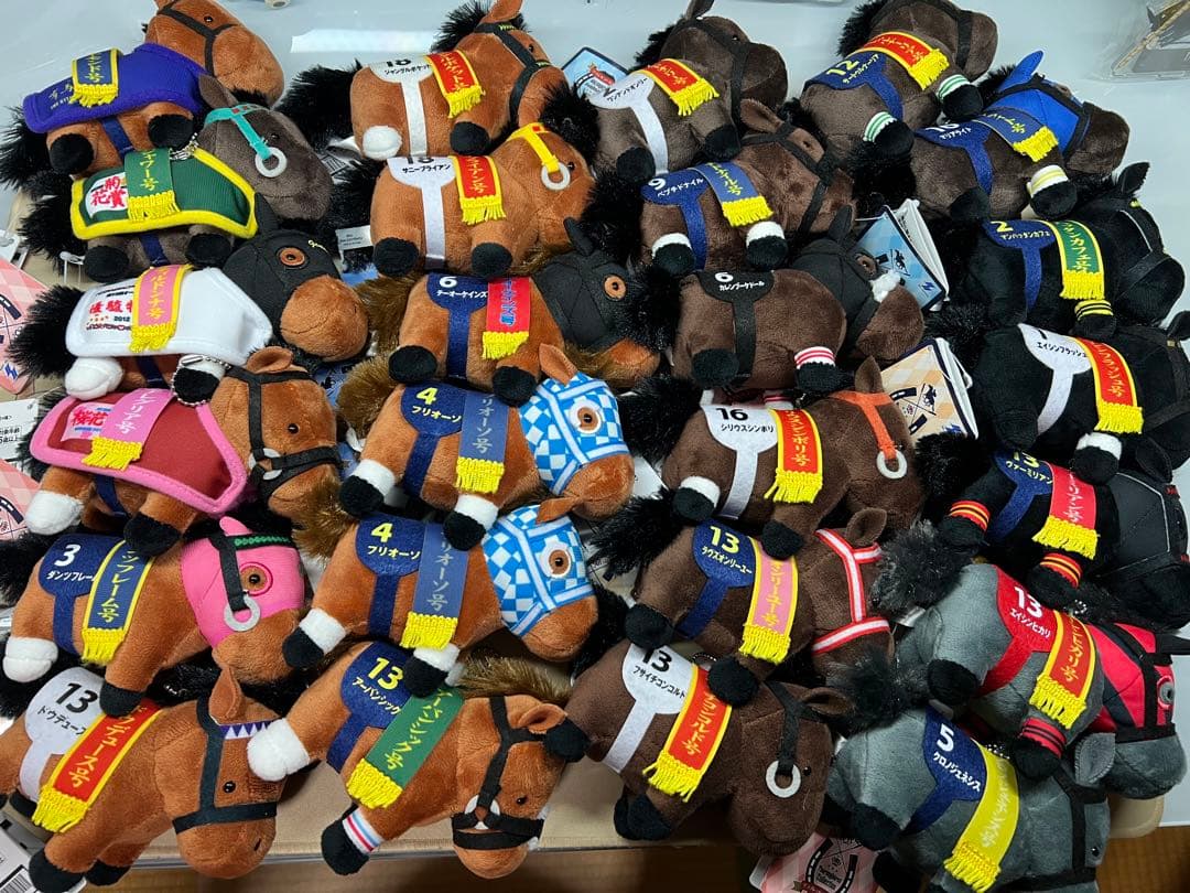 サラブレッドコレクションマスコットボールチェーン　25個セット　タグあり