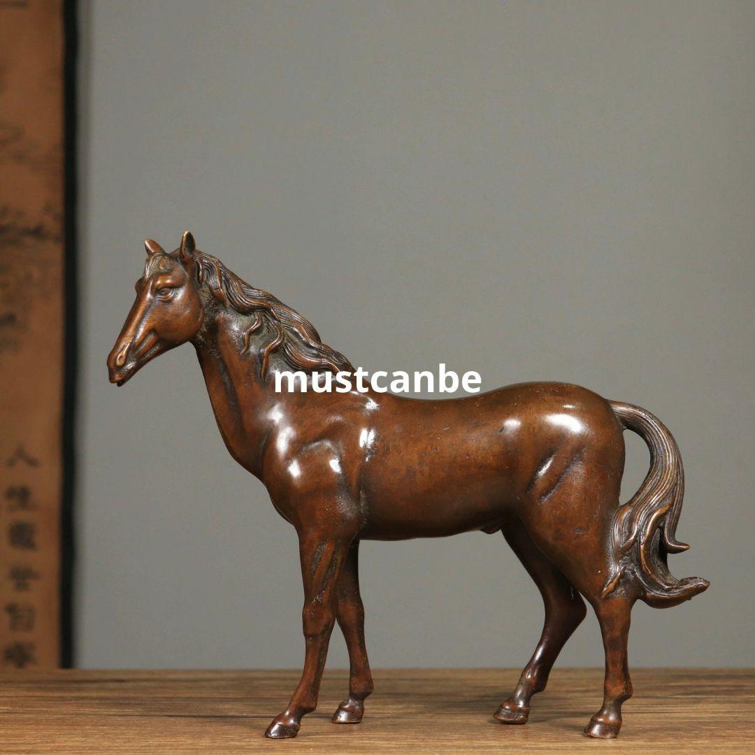 銅製 駿馬 馬着成功 玄関 店舗 装飾品 工芸品 置物