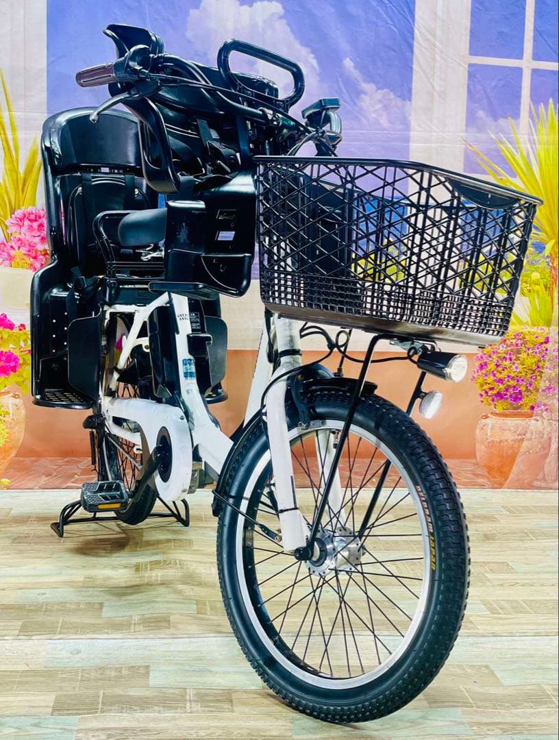 ギュットアニーズ⭐️13AH！パナソニック子供乗せ電動アシスト自転車Y3121