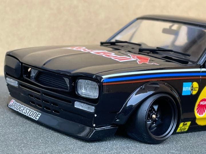 1/24 ハコスカ　レッドブル仕様　確認用