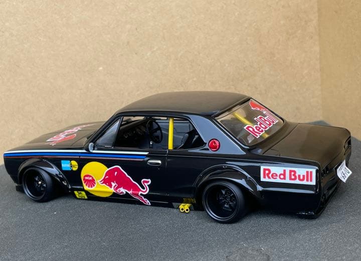 1/24 ハコスカ　レッドブル仕様　確認用