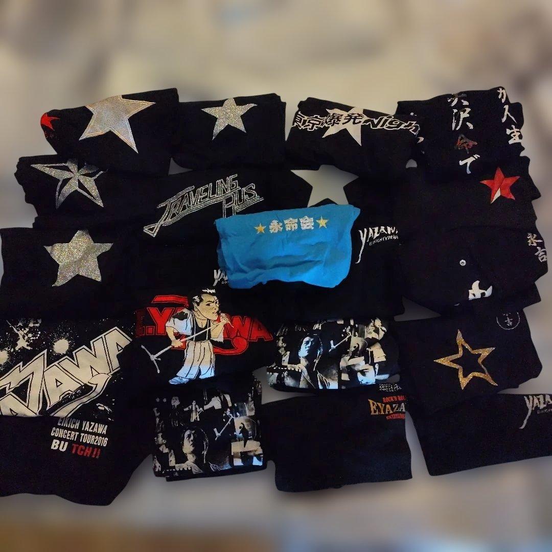 矢沢永吉　ミュージシャン コンサートTシャツ等21枚 セット