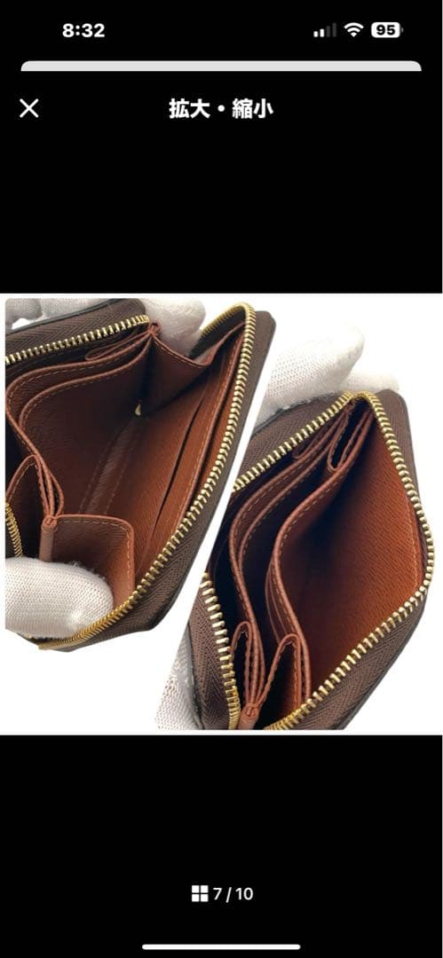 ａです。美品✨ルイヴィトン モノグラム ジッピーパース・ケース