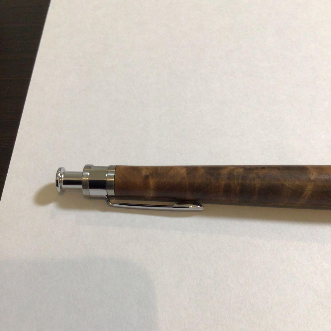【工房楔】クルミ こぶ杢　シャープペンシル