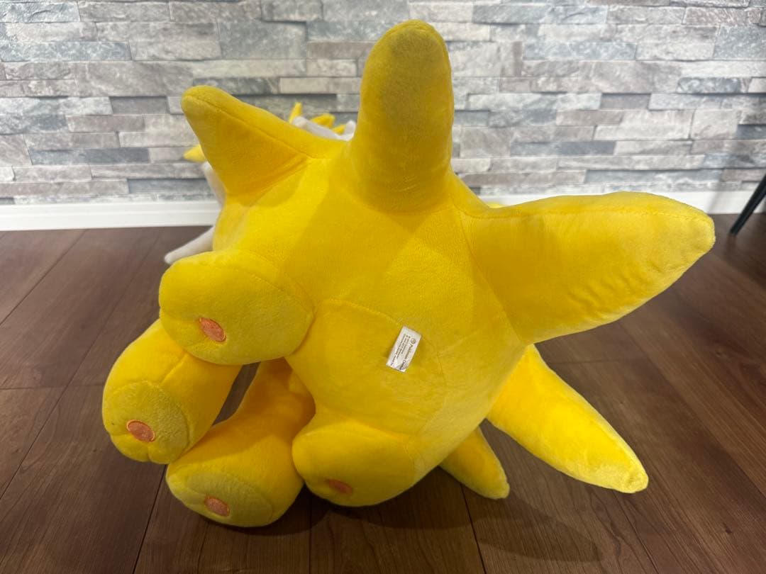 サンダース　等身大　ぬいぐるみ　ポケモンセンター