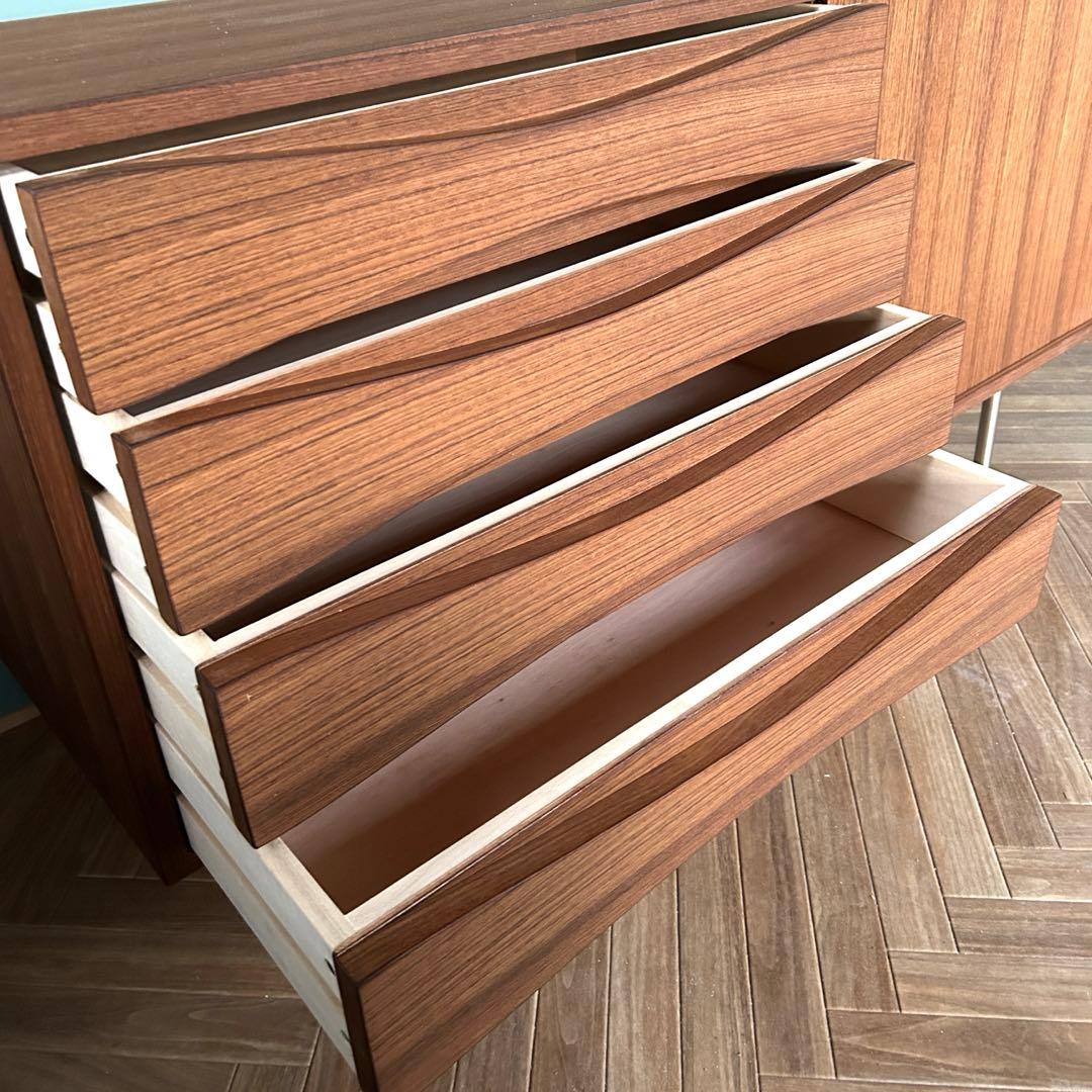 y*u様 チーク サイドボード チェスト 北欧 ミッドセンチュリー ビンテージ