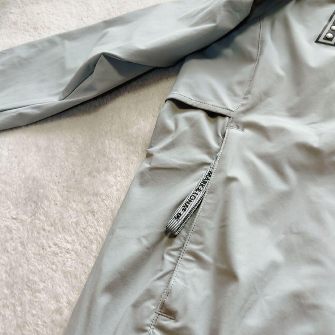 極美品　マークアンドロナ 　ストレッチ　ナイロン　スニード　スカル　スタッズ