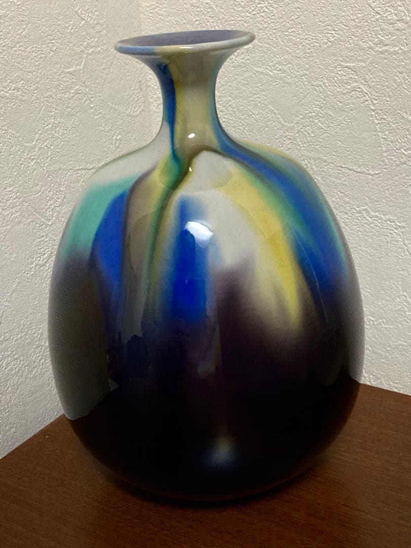 九谷焼　徳田正彦作　壷　三代八十吉　人間国宝　骨董品