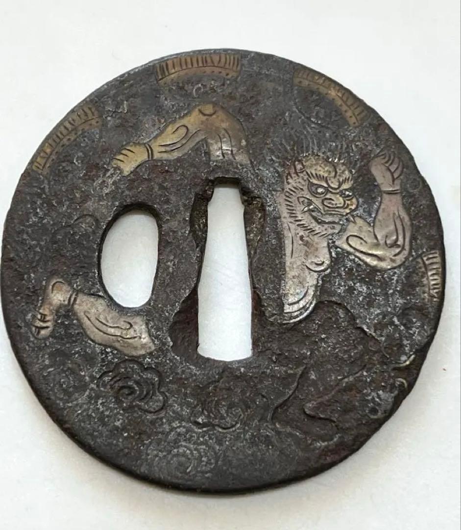 極上 刀鍔 象嵌。BL2-77