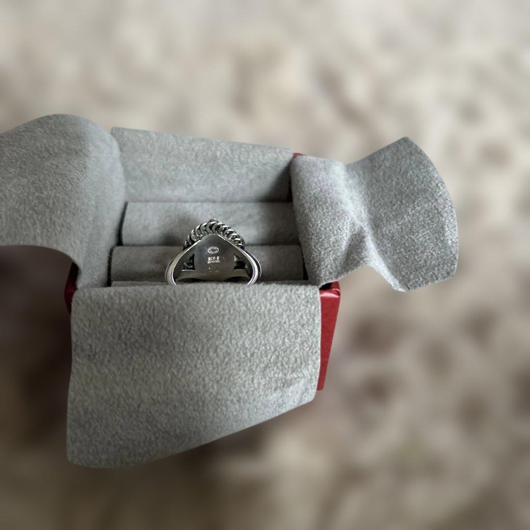 【美品】ジョージジェンセン　ヴィンテージリング