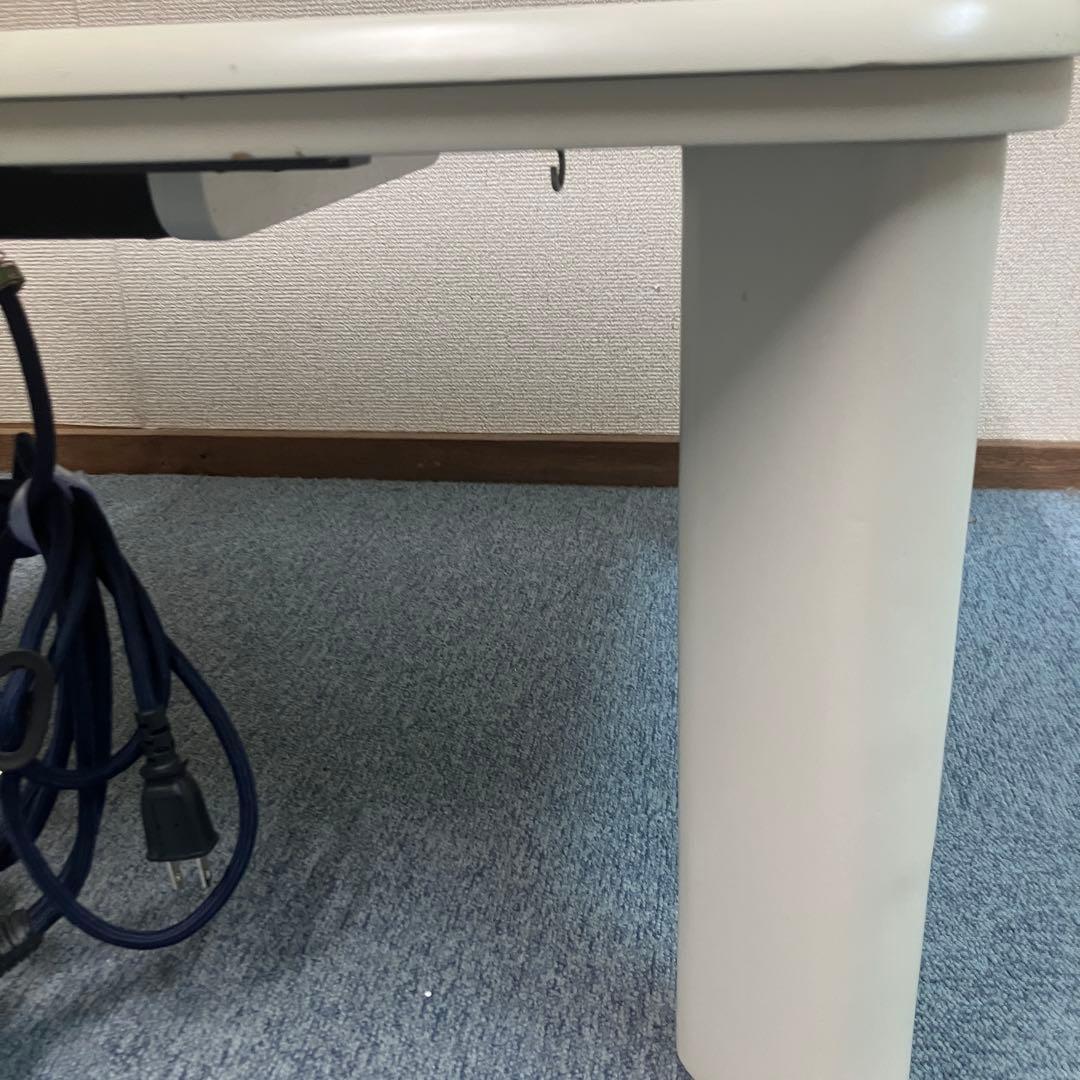 25209人感センサー タイマー付　ホワイト 長方形 こたつ 電源コード付き