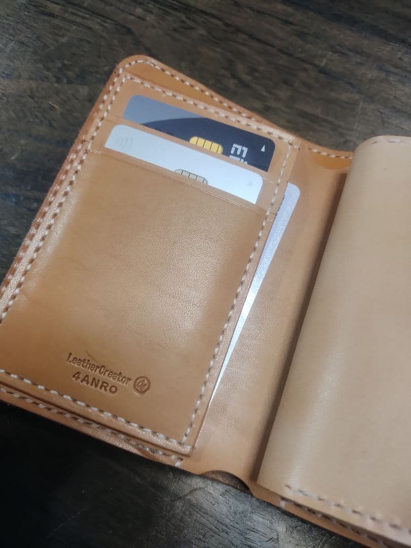 Middle Leather Wallet ミドルウォレットFORANRO