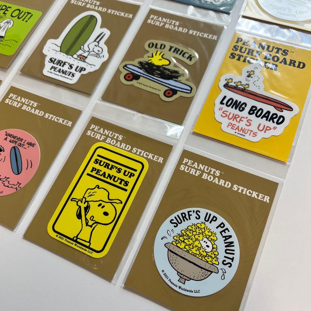 スヌーピー SNOOPY サーフショップ SURF ステッカー シール