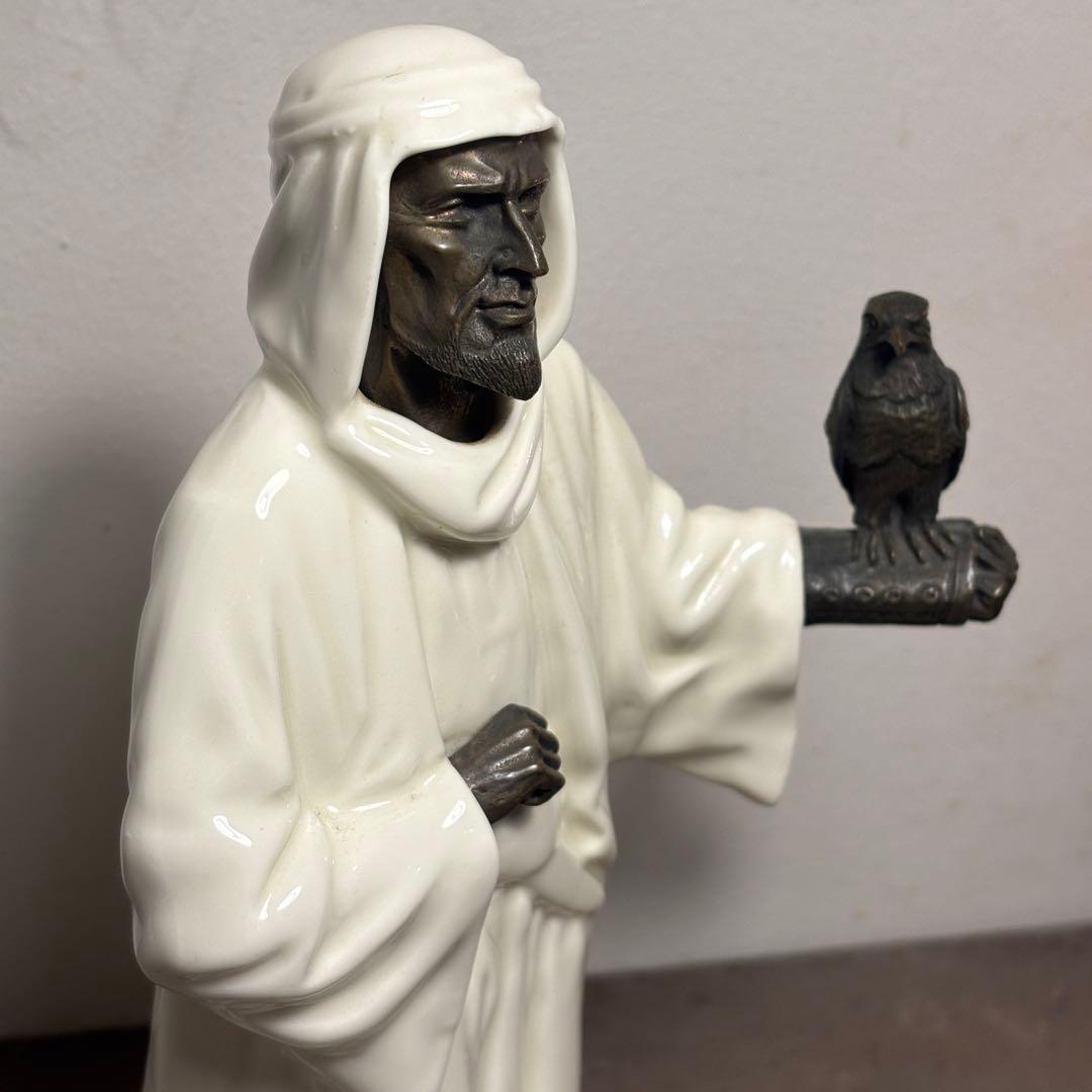 ミントン　MINTON アラブ　鷹匠　フィギュリン　定価11万円