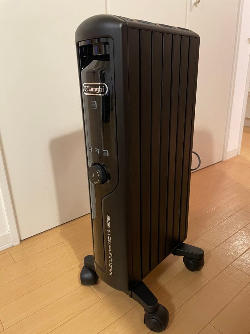 美品デロンギ 【ゼロ風暖房】マルチダイナミックヒーター 黒MDH09-PB