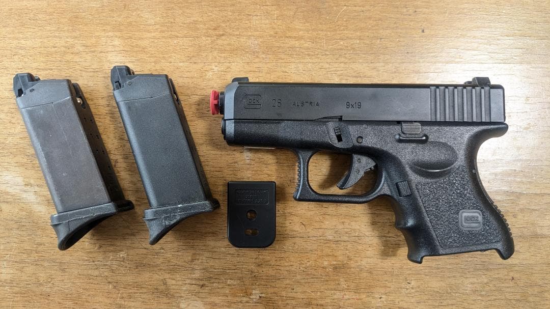 東京マルイ グロック26 G26 ガスブローバック GBB 動作OK