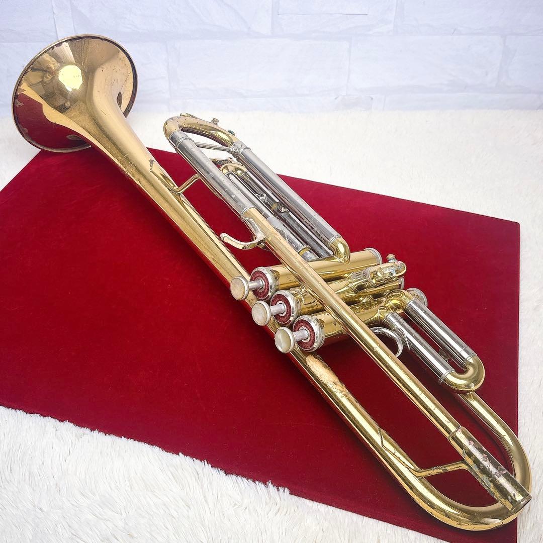 YAMAHAヤマハ Custom YTR-800G トランペット マウスピース付