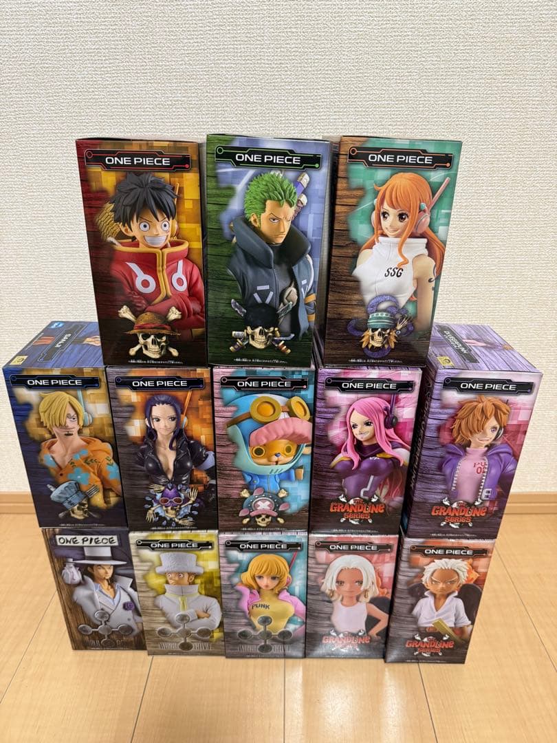 ワンピース　グラメン　エッグヘッド　セット　フィギュア