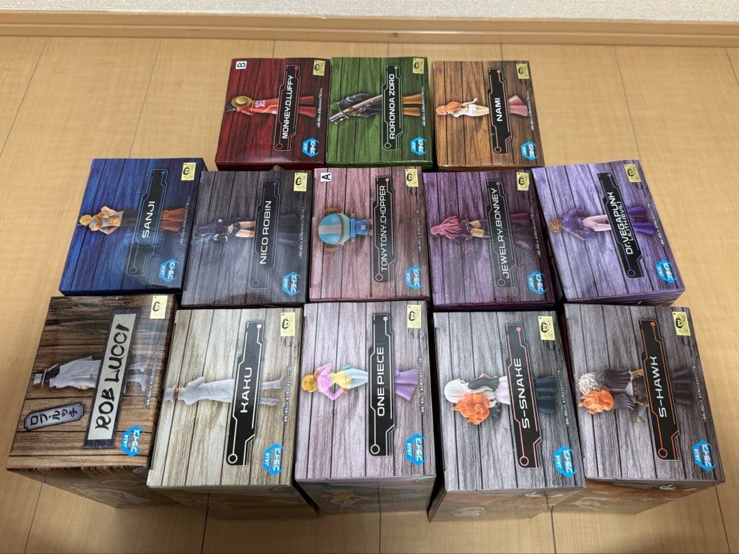 ワンピース　グラメン　エッグヘッド　セット　フィギュア