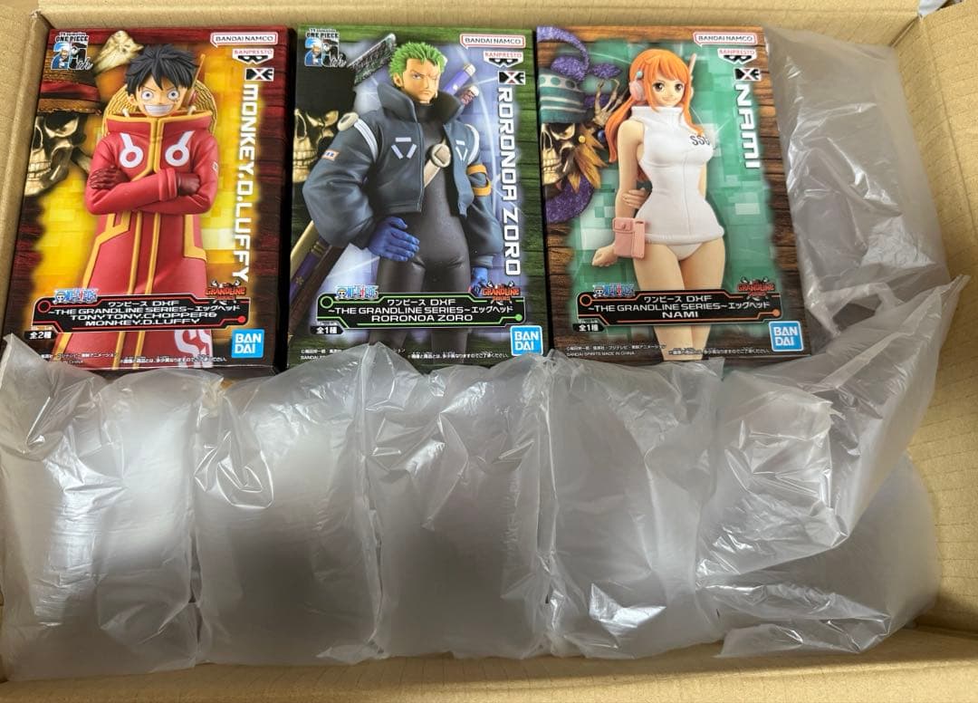 ワンピース　グラメン　エッグヘッド　セット　フィギュア