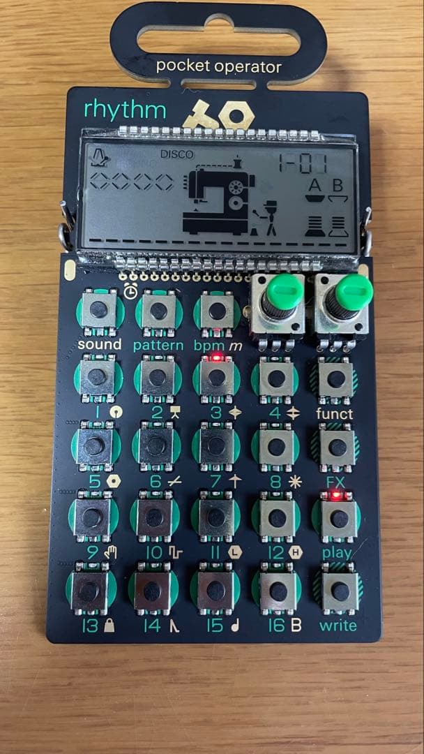 鍵盤楽器 pocket operator PO-12 rhythm