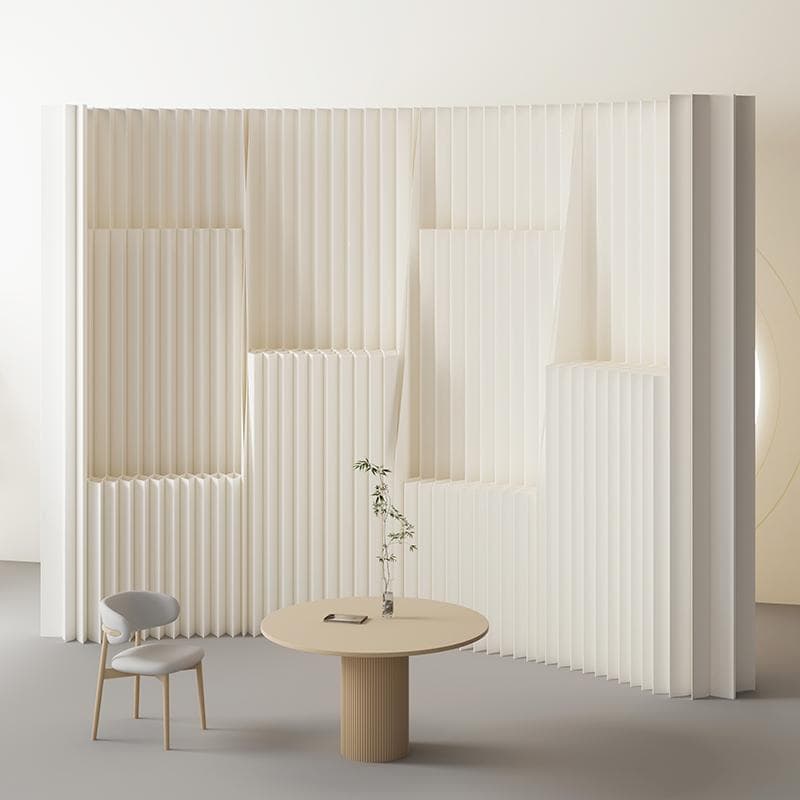 パーテーション間仕切り高さ2ｍ長さ2ｍ-3ｍ組立不要ついたて目隠し区切り屏風