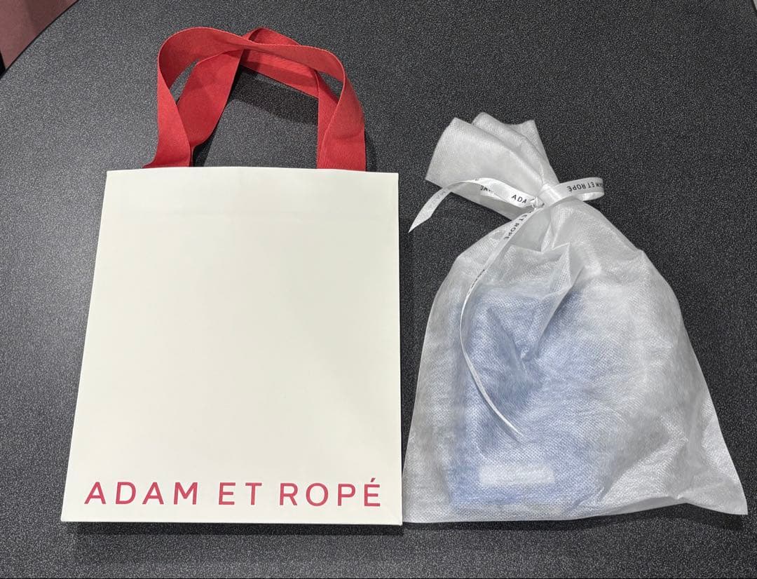 ADAM ET ROPÉ 青 指なし手袋
