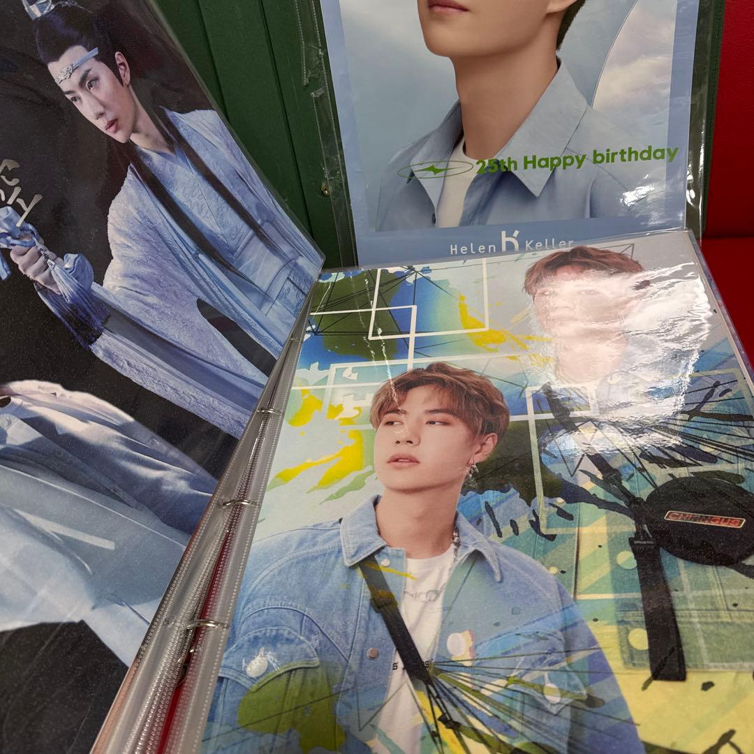 王一博カード　74枚　大サイズ　王一博ポスター