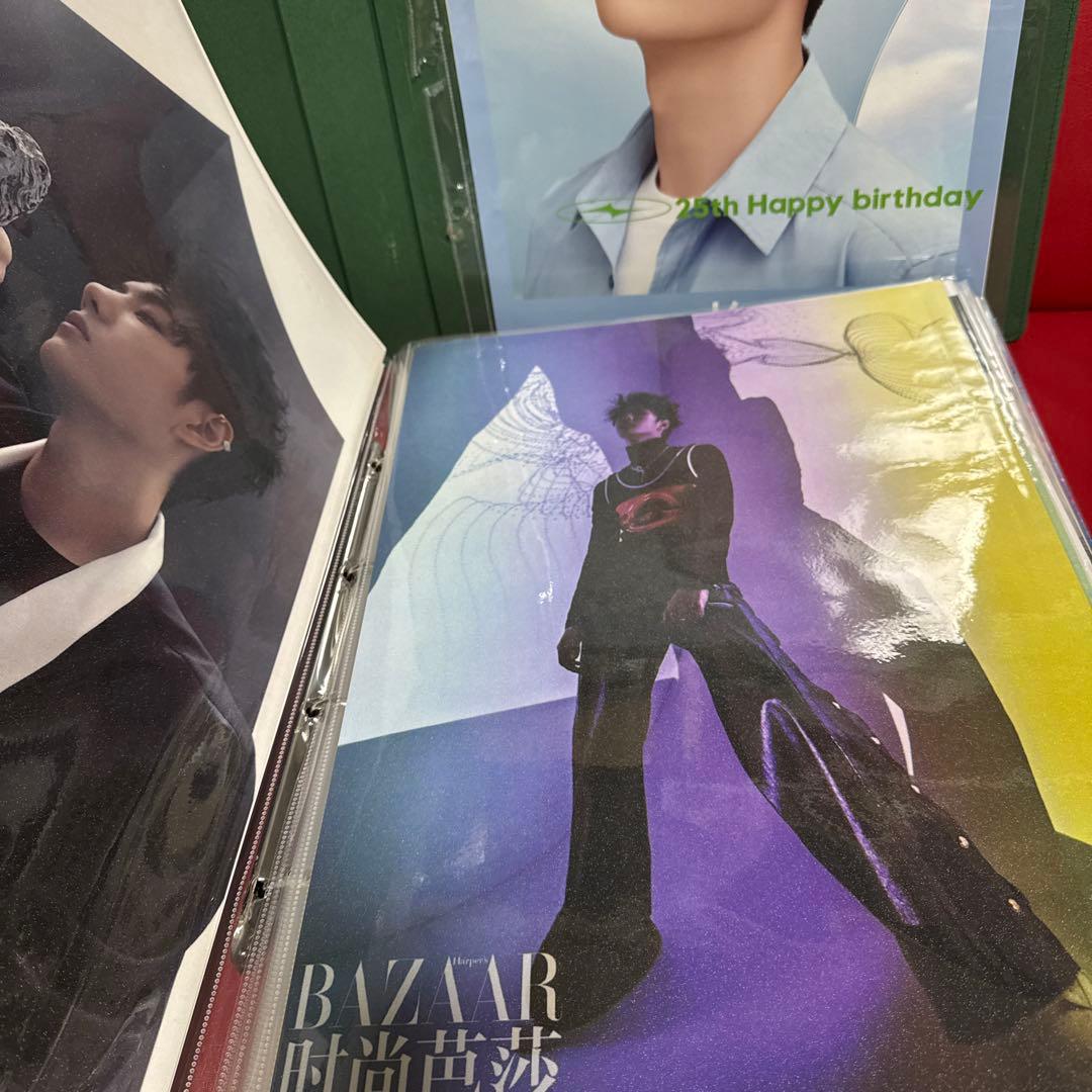 王一博カード　74枚　大サイズ　王一博ポスター