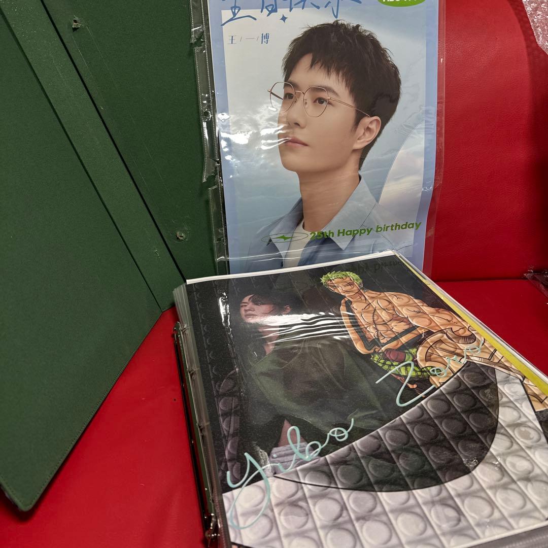 王一博カード　74枚　大サイズ　王一博ポスター