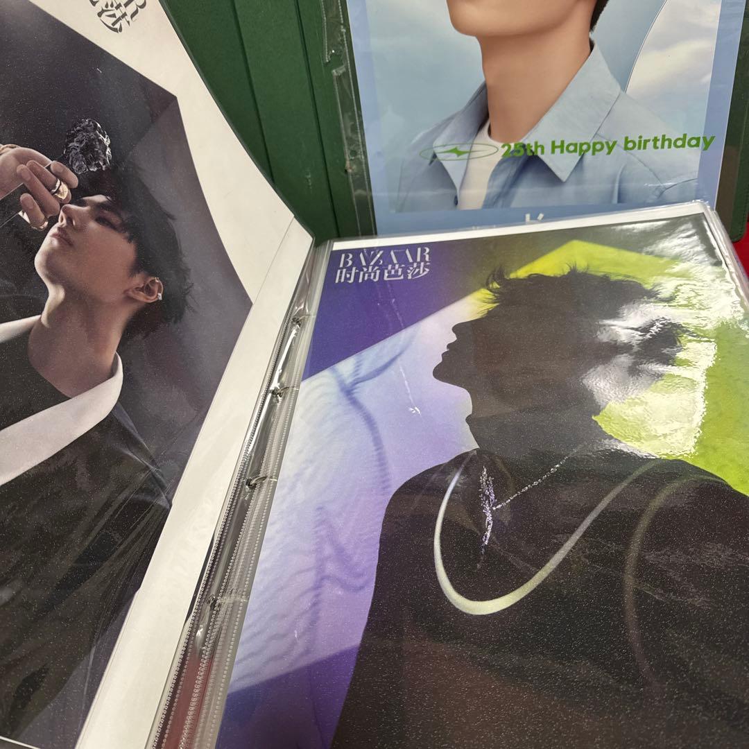 王一博カード　74枚　大サイズ　王一博ポスター