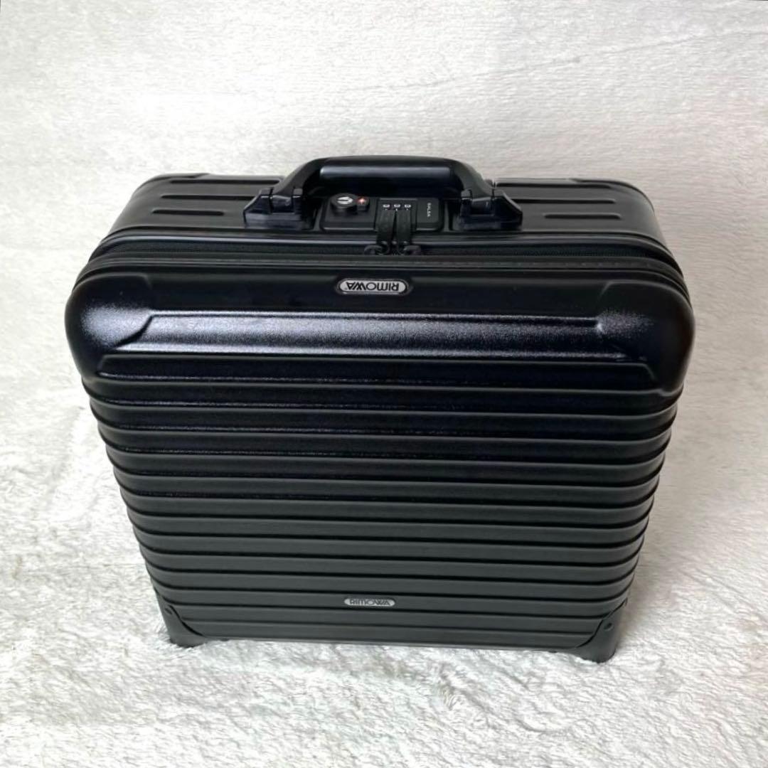 【値下げ】⭐️RIMOWA サルサ ビジネストローリー 2輪 マットブラック