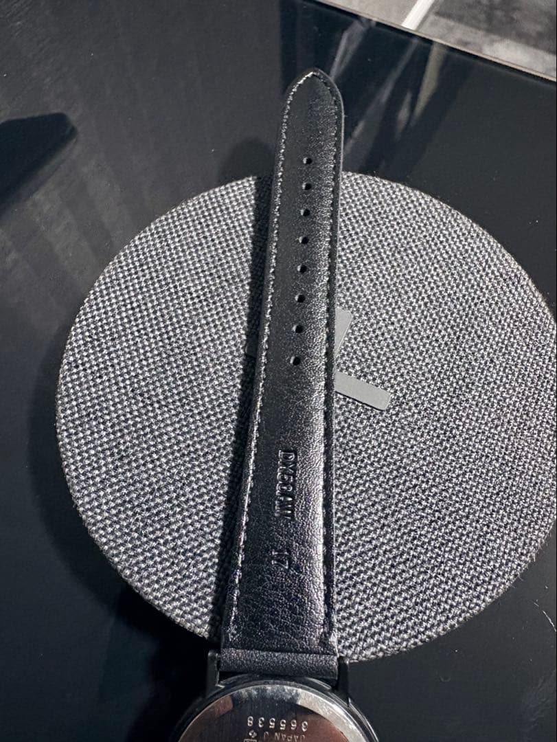 セイコー シャリオ 6431-6030 黒　当時物