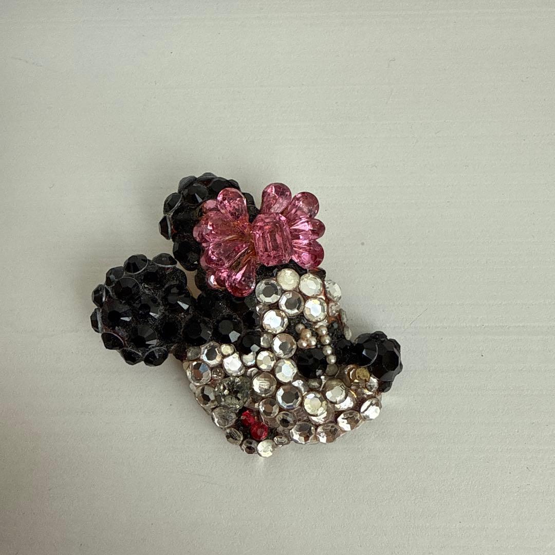 Wendy Gell Disney ミニーマウス ヴィンテージ ブローチ