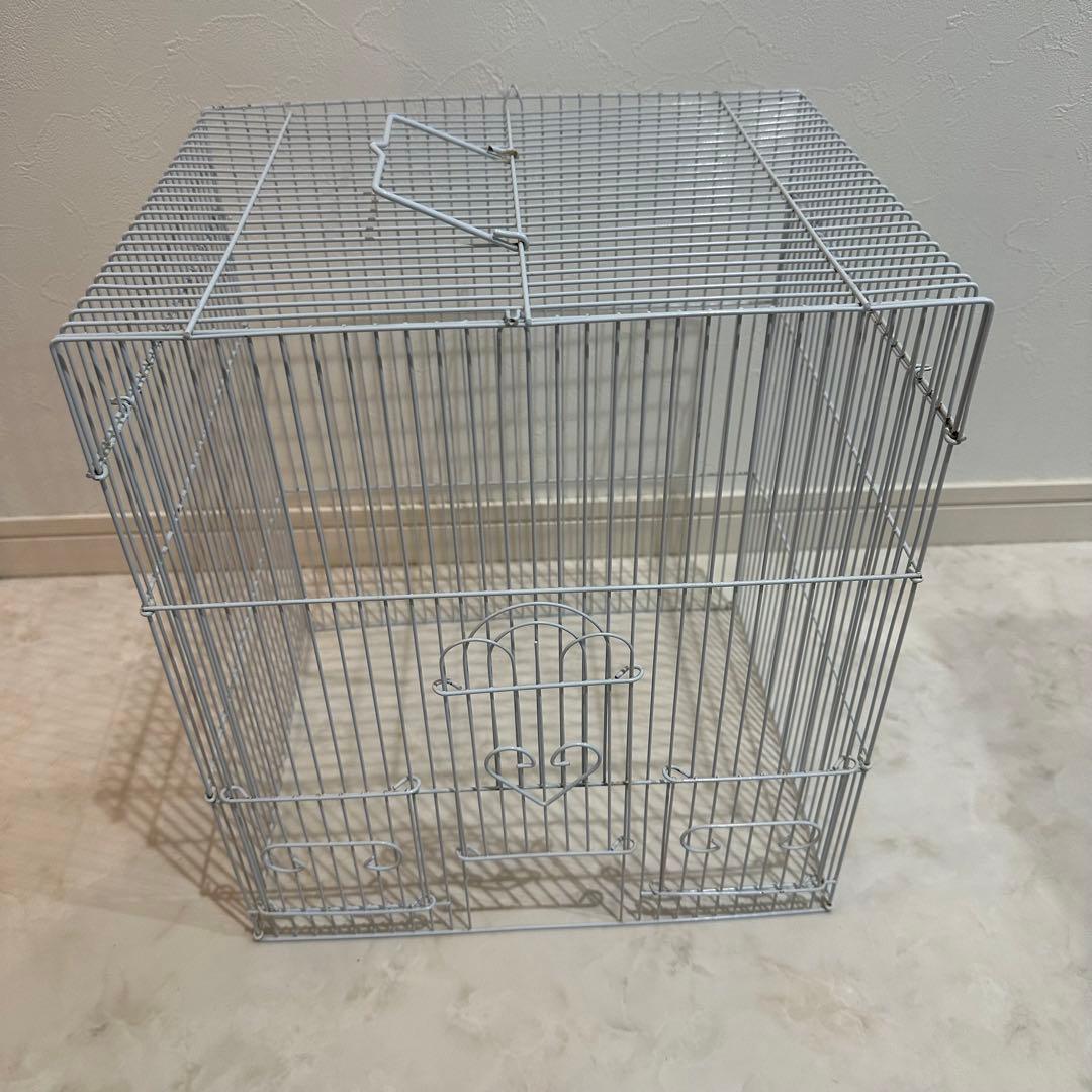 【送料無料】鳥かご2セット/バードヒーター/手作りカバー/止まり木/おもちゃ等