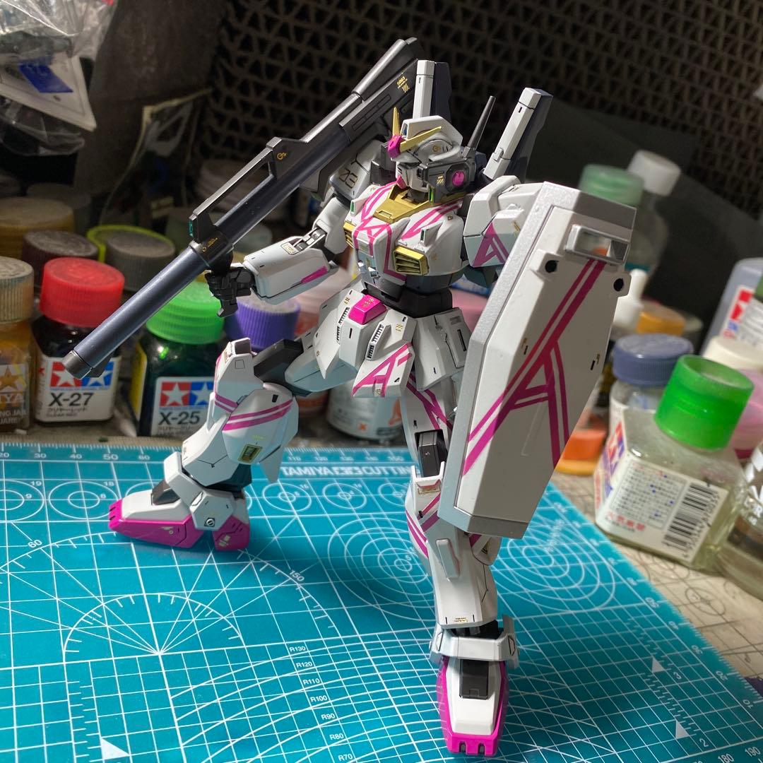 完成品　HGUC ガンダムMk–Ⅱ アムロイメージカラー