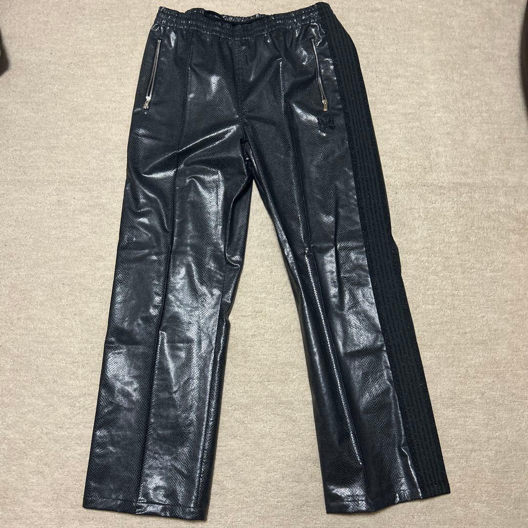 needles レザーパンツ