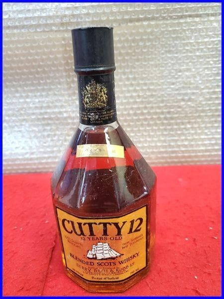 古酒2本 スコッチウィスキー CUTTY12 /BURN STEWART12年
