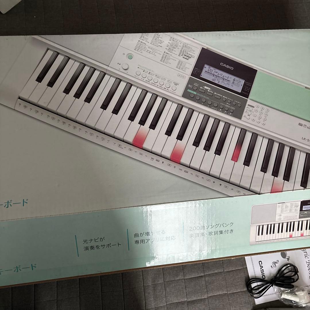 CASIO 光ナビゲーションキーボード　LK-512