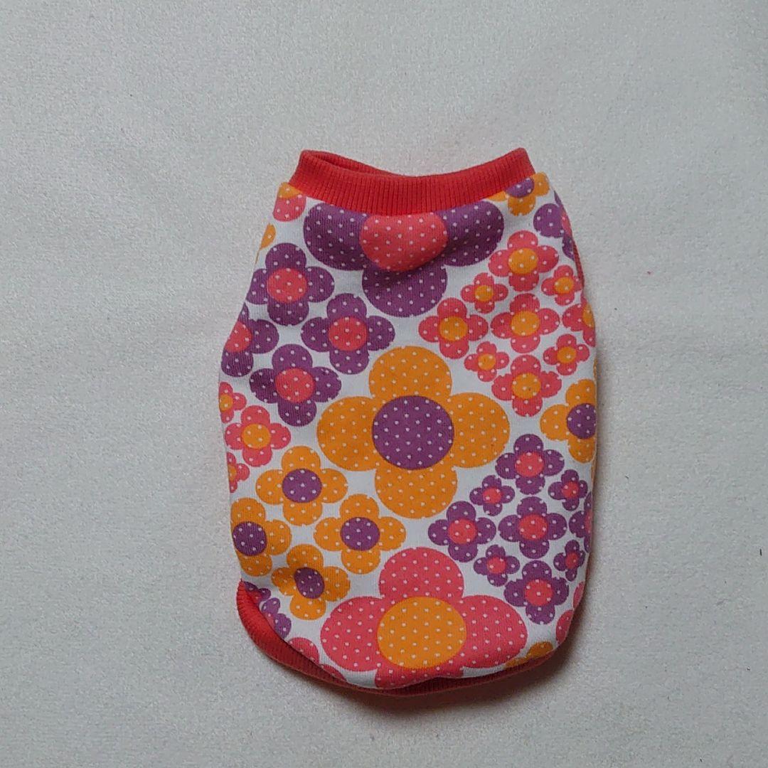 犬服 S わんこの普段着　サークルフラワー