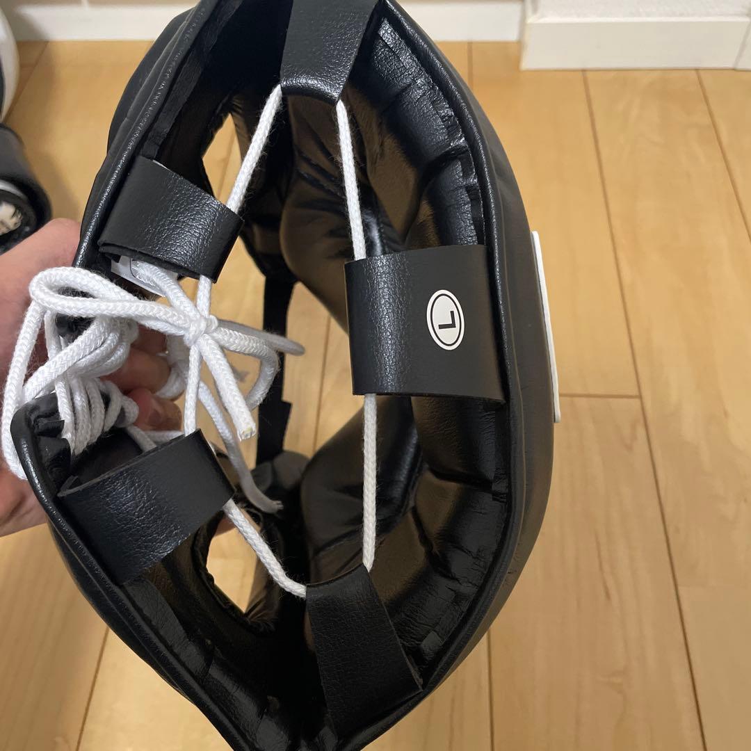 Winning ボクシング ヘッドギア 黒 L