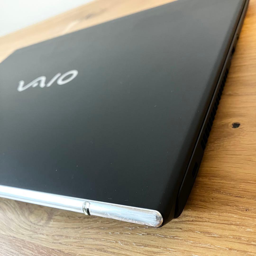 バッテリー良好/16G/VAIO/SSD/Windows11/黒/ノートパソコン
