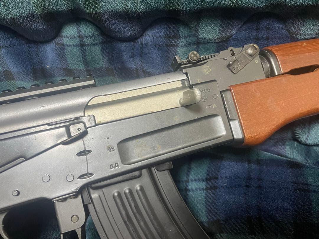 【FET搭載カスタム】東京マルイ　AK47 スタンダード電動ガン　ドットサイト付