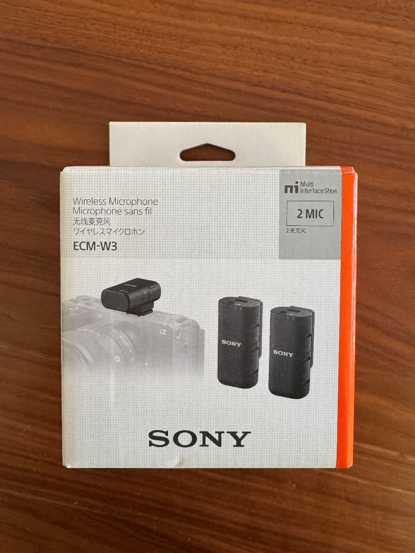 配信機器・PA機器・レコーディング機器 SONY ECM-W3