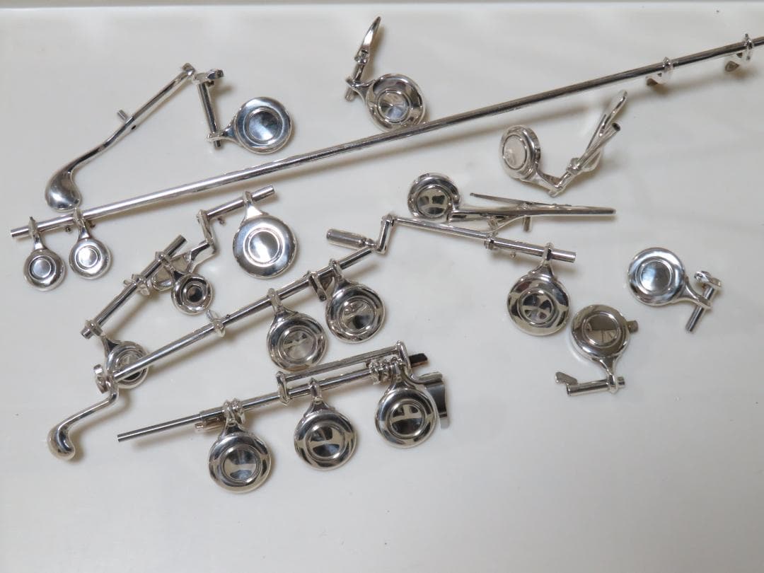 全タンポ＆ヘッド・コルク交換済　フルート　YAMAHA　YFL-23　Eメカ付き